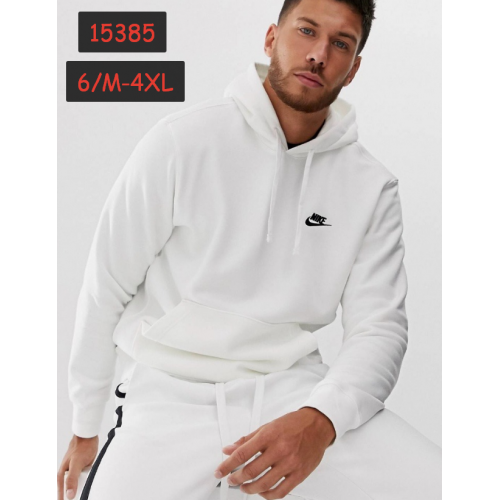 NIke свитшот муж (15384-white-6/M-4XL)