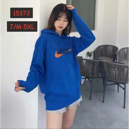 NIke свитшот жен (15372-blue-7/M-5XL)