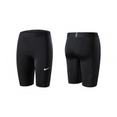 Nike шорты легинсы жен (2024-black)