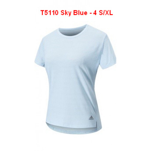 Adidas Футболка женская (T5110-sky blue)