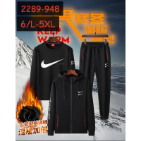 Nike костюм спорт тройка муж (2189-948-black-6/L-5XL)